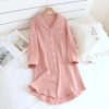 Pastel Striped Cotton Nightdress - Image 3