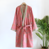 Retro Cotton Gauze Bathrobe - Image 2