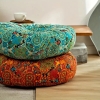 Moroccan-Inspired Plush Meditation Cushion - Image 5