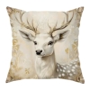 Golden Velvet Christmas Cushion Covers - Image 5