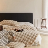 Rabbit Faux-Fur Blanket Throw - Image 11