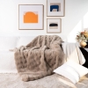 Rabbit Faux-Fur Blanket Throw - Image 13