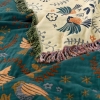 Reversible Scandinavian Bird Throw Blanket - Image 4