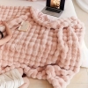 Rabbit Faux-Fur Blanket Throw - Image 6