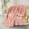 Rabbit Faux-Fur Blanket Throw - Image 7