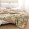 Rustic Floral Boho Blanket - Image 6