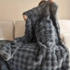 Rabbit Faux-Fur Blanket Throw - Image 8